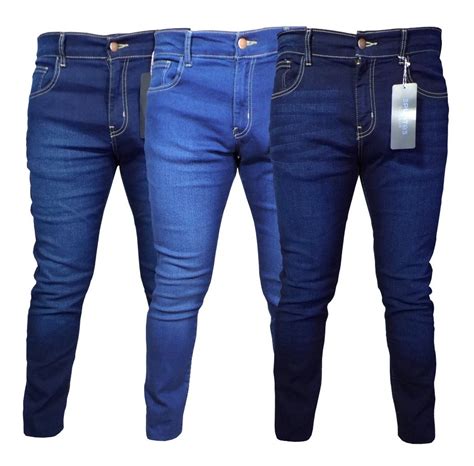 Jeans Pantalón Mezclilla 3 Piezas Hombre Slim Fit Mercado Libre