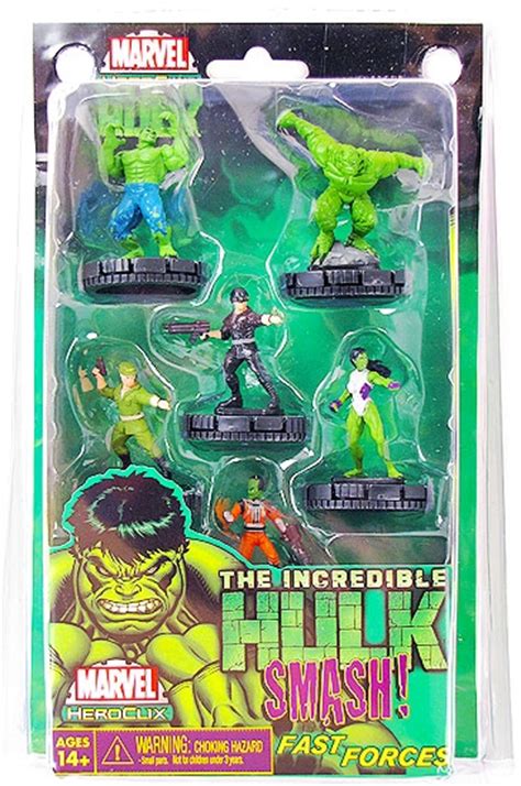 Marvel Heroclix The Incredible Hulk Fast Forces Pack Da Card World