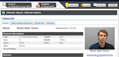 Brock Turner Is Now Registered As A Sex Offender In Ohio After Spending