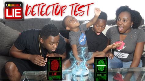 I just bought lunch the machine buzzed, and the kid starting sweating as the mom and dad looked at him, until finally saying, i used it to pay someone i owed money to. LIE DETECTOR TEST - FAMILY EDITION | Parents Take A Lie ...