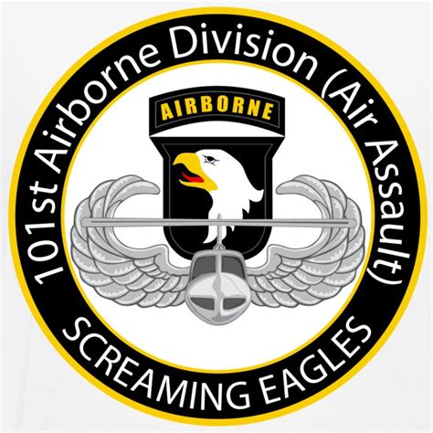 Military Vectors 101st Airborne Air Assault Mens Premium T Shirt