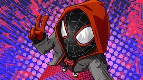 Miles New Spiderman Hd Superheroes 4k Wallpapers Images Backgrounds