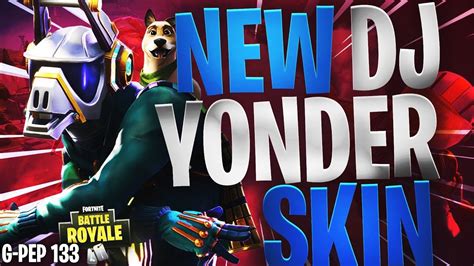 New Dj Yonder Skin Highlightsgameplay Fortnite Battle Royale Youtube