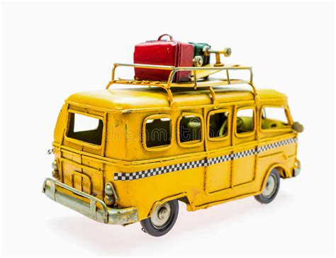 Decorated Yellow Car Toy Stock Photo Image Of Travel 72430792