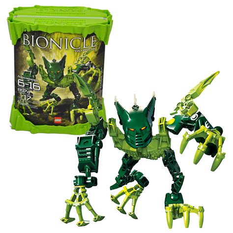 Lego Year 2009 Bionicle Series Inch Tall Figure Set 8974 Jungle Tribe