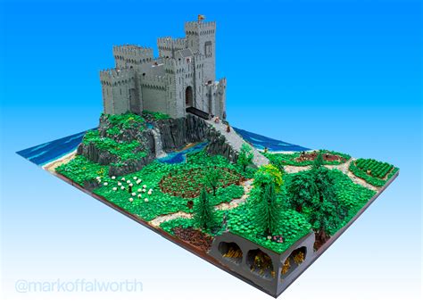 This Massive Lego Castle Is Full Of Little Details To Keep You Coming