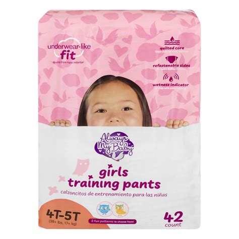 Save On Always My Baby 4t 5t Training Pants Girls 38 Lbs Order Online