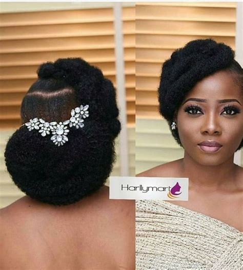 Pin By Lady Christlove On Wedding Hairstyle Natural Wedding Hairstyles Natural Hair Bride