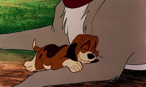 Baby Copper And Chief ~ The Fox And The Hound 1981 Once Chief Settles