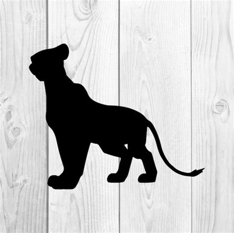 Nala The Lion King Svg Cricut Silhouette Dxf Eps Png Cdr Ai Etsy