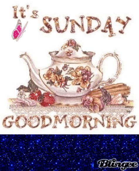 Good Sunday Morning Teapot 