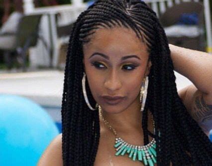 As for cardi b's hairstylist, tokyo stylez was spotted pilling up layers and layers of wigs to the singer's head. Cardi B. Braids | Natural Hair Style Braids | Pinterest ...