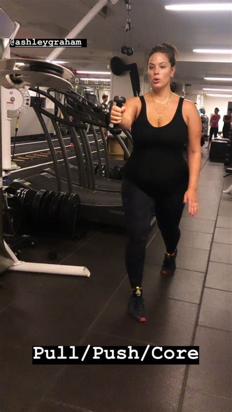 Ashley Grahams Prenatal Workout Video Popsugar Fitness Photo 8