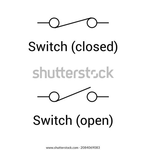 133 Open Closed Circuit Symbols Images Stock Photos 3d Objects