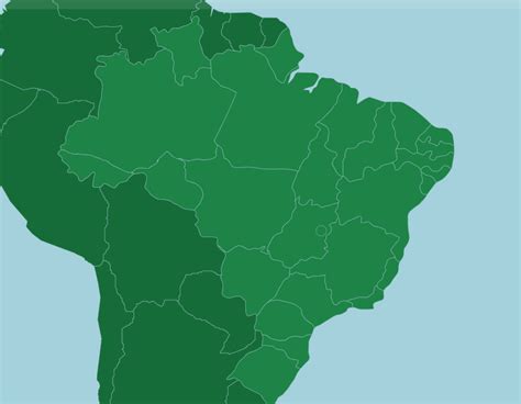 Brasil Unidades Federativas Jogo De Mapa