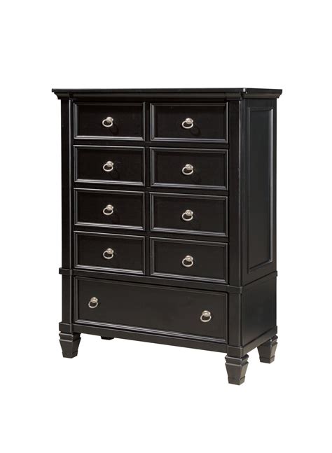 Greensburg collection made with select birch veneers and hardwood solids black paint finish brushed nickel color hardware framed door and drawer fronts beveled glass mirror drawers made with. Ashley Greensburg 5PC Bedroom Set Cal King Sleigh Bed ...