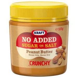 Peanut butter are meant to be healthy, if their is any sugar added you need to consider because you can't compromise your health with taste. Kraft Crunchy No Added Sugar Peanut Butter Ratings ...