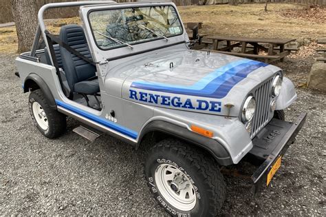 1982 Jeep Cj 7 Renegade For Sale On Bat Auctions Sold For 18000 On