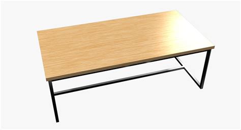 Minimalist Living Room Table Wood 3d Model Turbosquid 1303950