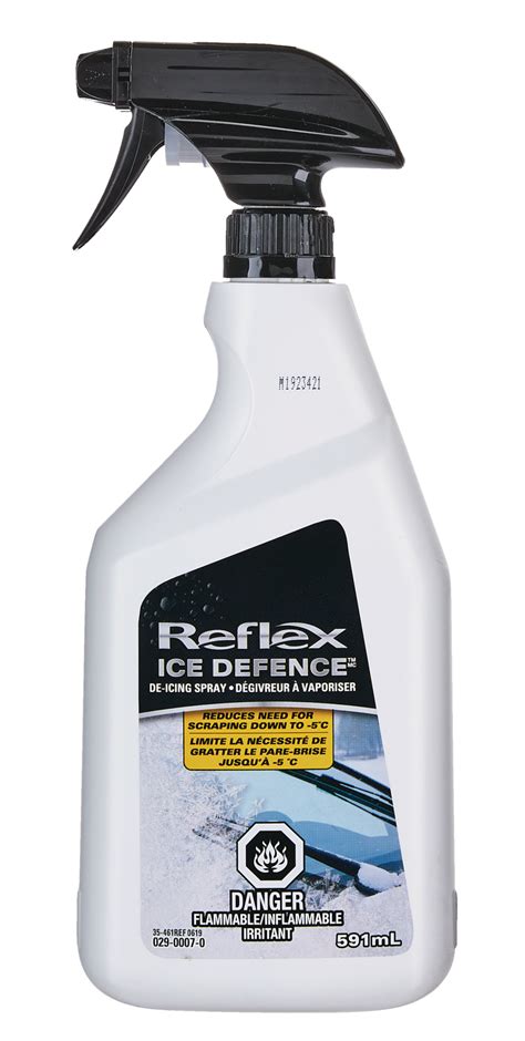 Reflex Ice Defense Windshield De Icer Spray 591 Ml Canadian Tire