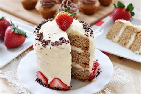 Classic Vanilla Birthday Cake Vegan Gluten Free The Colorful Kitchen