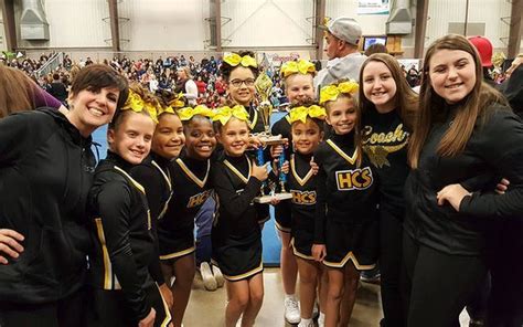 Cyo Cheerleaders From Holy Cross School Win Cheer Competition