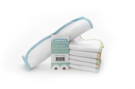 Organic Cotton Wipes By Thirsties Arctic Cotton