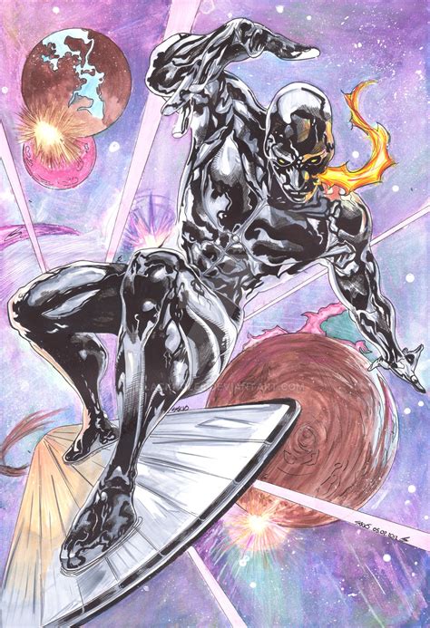 Silver Surfer Alias Norrin Radd By Blackhole8 On Deviantart