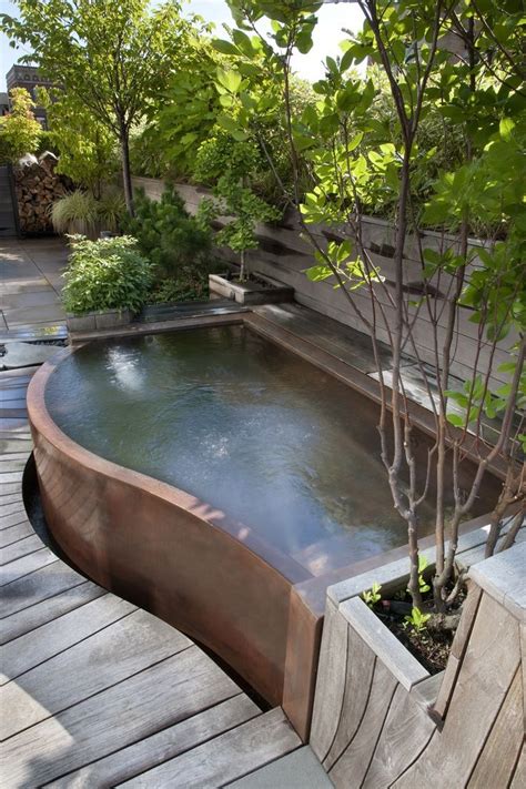Copper Hot Tub Just In Time For Those Cool Fall Night Outdoor Rooms