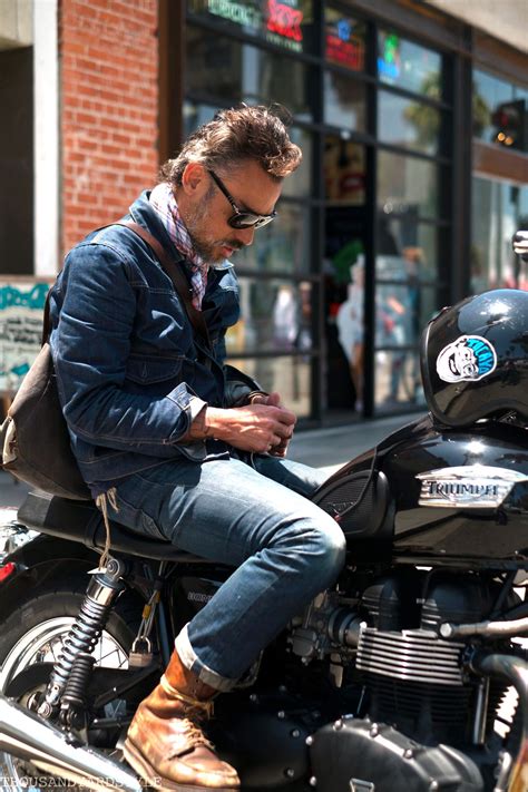 Selvedge Love Photo Motorcycle Outfit Fashion Boots Mens Fashion