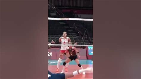 Simge Aköz Sayı Alıyor Volleyball Youtube