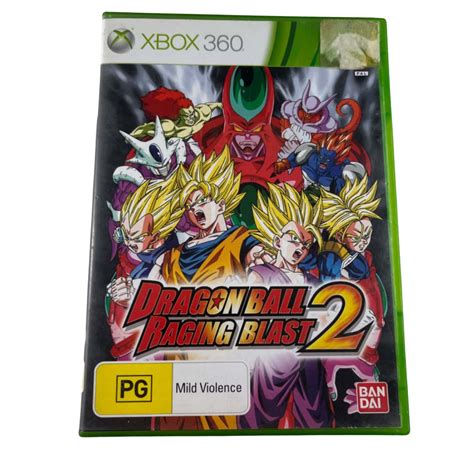 Xbox 360 Dragon Ball Raging Blast 2s