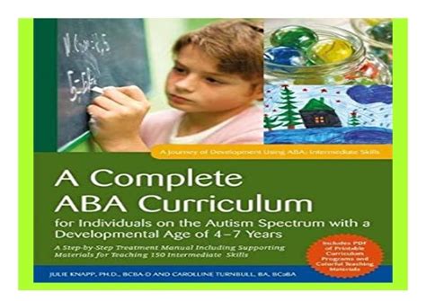A Complete Aba Curriculum For Individuals On The Autism Spectrum With