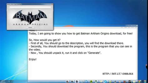 How to install/ unlock batman arkham origins season pass. Batman Arkham Origins Free Download [Free Redeem Codes ...