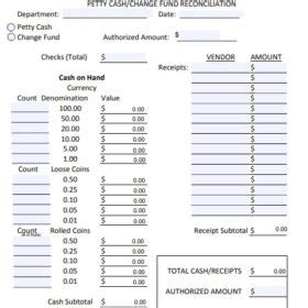 Collection of most popular forms in a given sphere. Cash Reconciliation Sheet Templates | 14+ Free Docs, Xlsx ...
