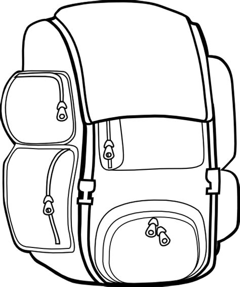 This School Backpack Clip Art Free Clipart Images 2 Clipartcow Clipartix