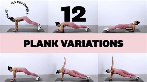 12 Best Plank Exercises To Upgrade Your Core Workout Youtube