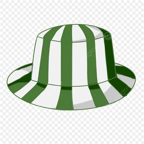 قبعة خضراء زخرفة مخططة قبعة أعلى قبعة جميلة زخرفة قبعة قبعة قبعة