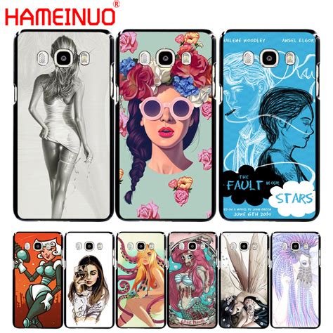 Hameinuo The Girl With Wine Glass Design Cover Phone Case For Samsung