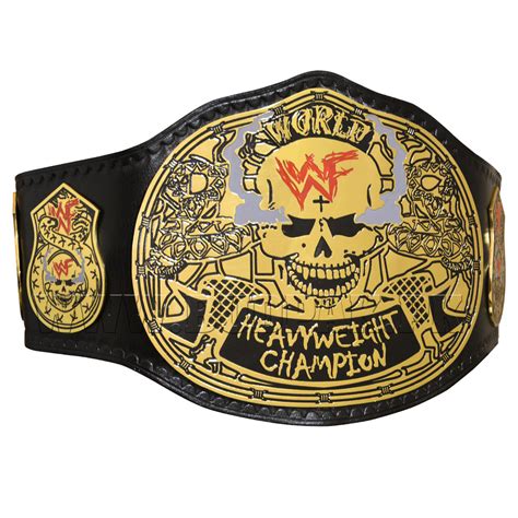 Wwf Smoking Skull World Heavyweight Championship Belt