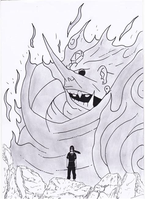 Itachis Susanoo Naruto Shippuden By Ideki San On Deviantart