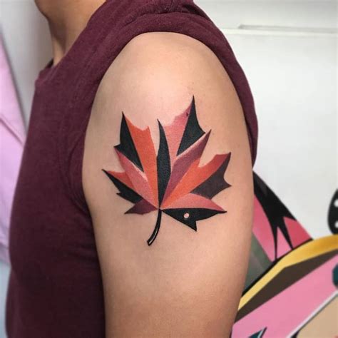 Maple Tree Tattoo Sleeve