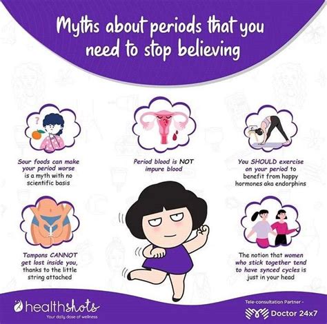Myths About Your Periods You Need To Stop Believing Menstruation