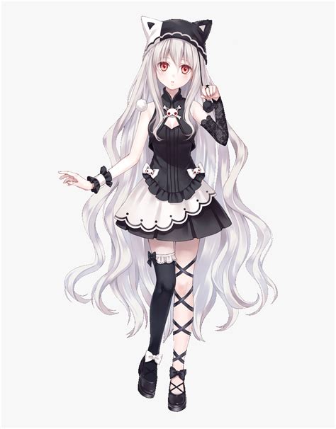 This article discusses the cute styles that you should rock right now in 2019. Long Hair Cute Anime Girl, HD Png Download - kindpng
