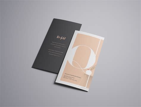 Download Advanced A4 Trifold Brochure Mockup