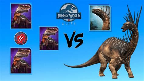 New Bajadasaurus Raid Boss Defeated 3 Suchotator Strategy Jurassic World Alive Ep 20