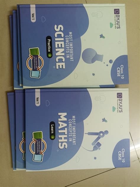 Buy Byjus Class 10 Cbse Study Material Maths Science Bookflow