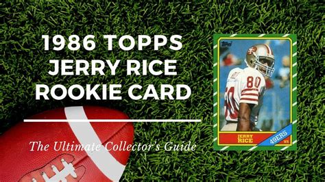 Pictured as a member of the the padres, it's almost uncomfortable seeing the eventual hall of famer in a uniform other than the cardinals. 1986 Topps Jerry Rice Rookie Card: The Ultimate Collector's Guide | Old Sports Cards