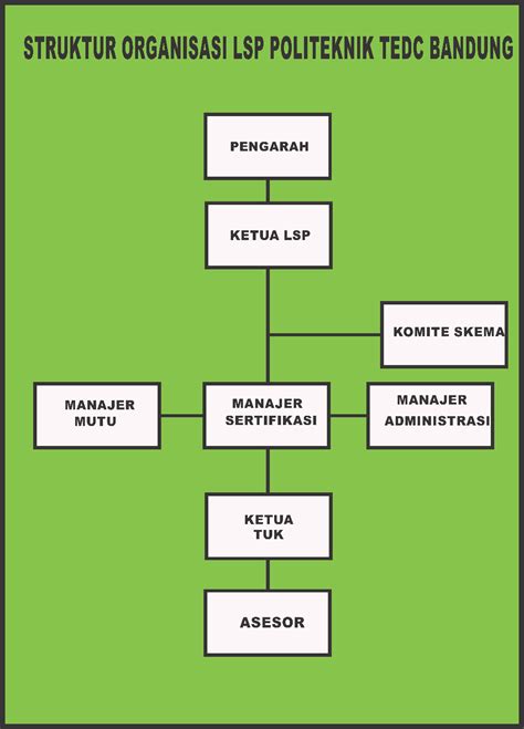 Struktur Organisasi Lsp P