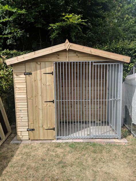 Single Dog Kennel 6x3-12x4ft - benchmarkkennels